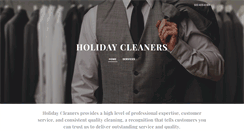 Desktop Screenshot of holidaycleanersky.com